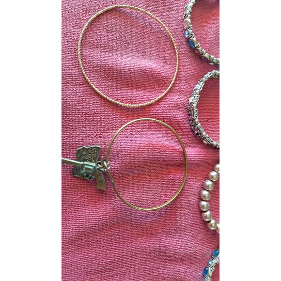 Large lot of 11 bangle type bracelets - Picture 2 of 8